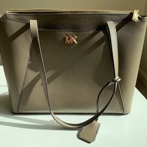 Michael Kors leather tote bag